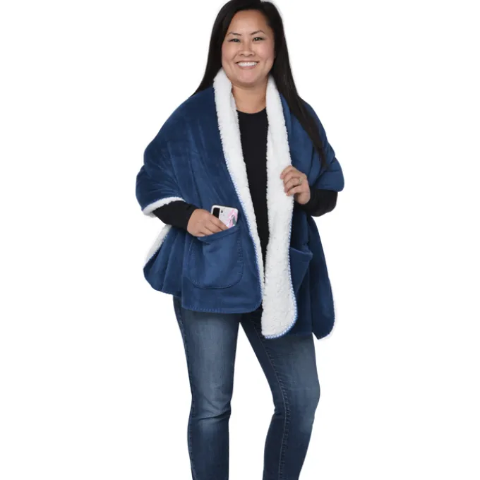 Kalispell Sherpa Shawl Blanket