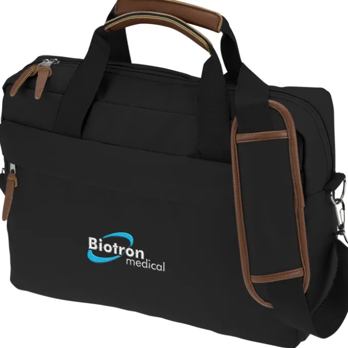 Kapston Jaxon Briefcase Bag - Embroidered