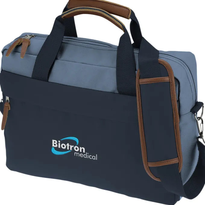 Kapston Jaxon Briefcase Bag - Embroidered