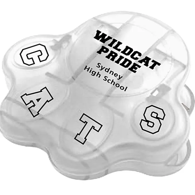 Keep-it Clip - Paw - Translucent