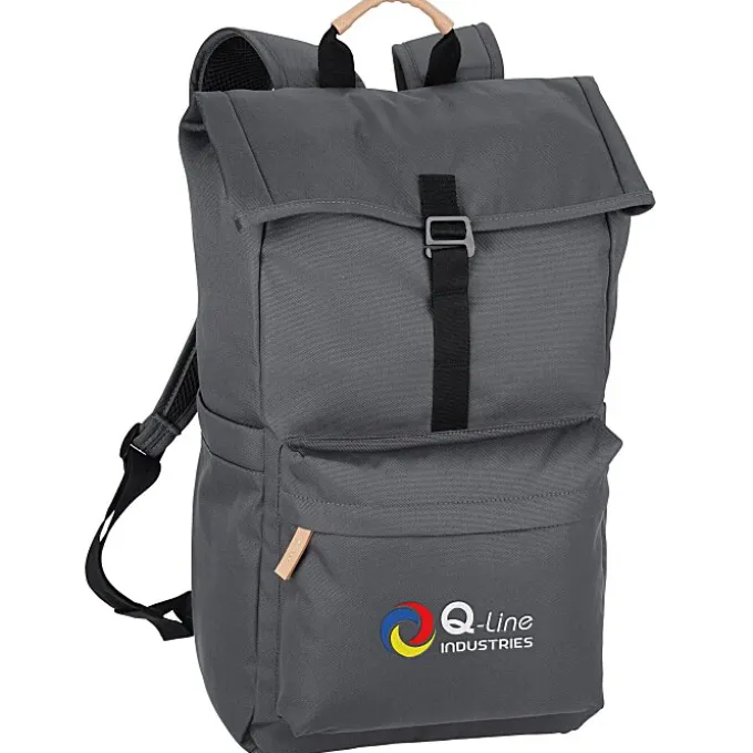 Kelso 15-inch Laptop Rucksack Backpack - Embroidered