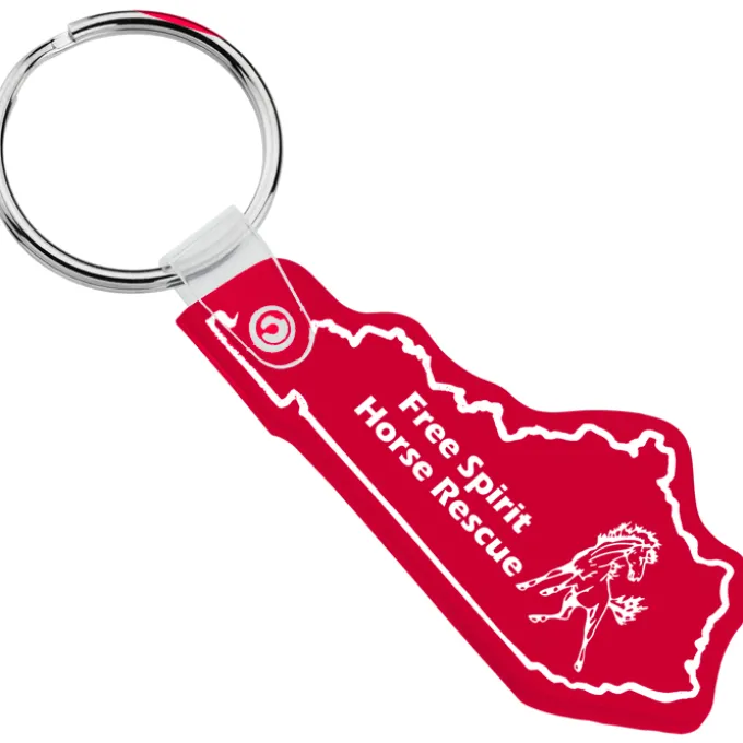 Kentucky Soft Keychain - Translucent