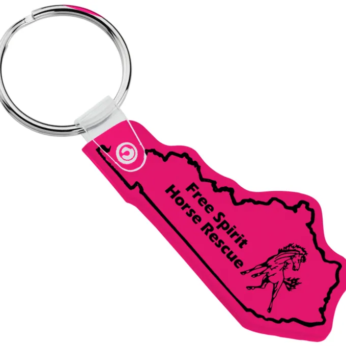 Kentucky Soft Keychain - Translucent