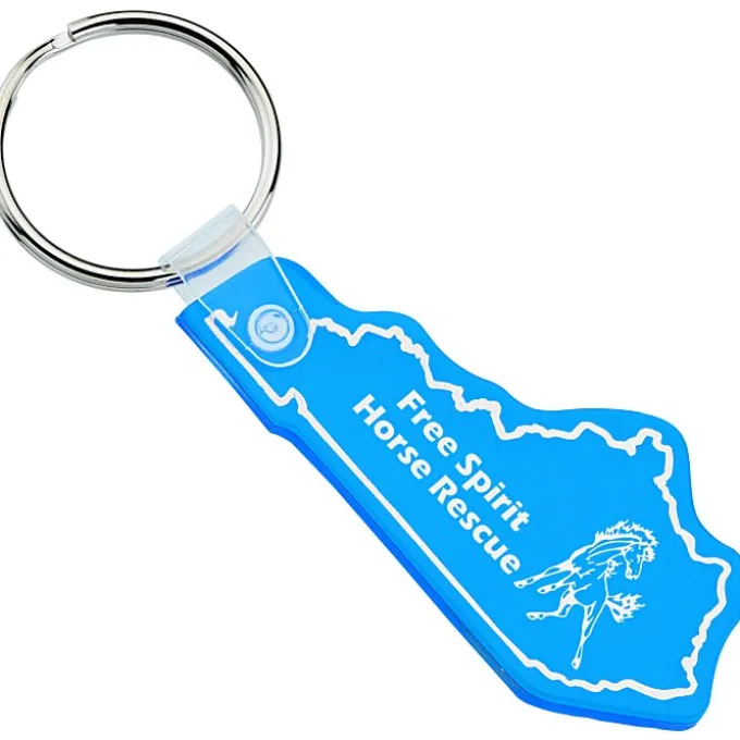 Kentucky Soft Keychain - Translucent
