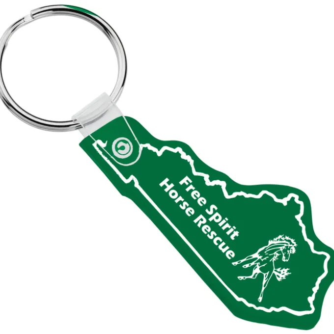 Kentucky Soft Keychain - Translucent