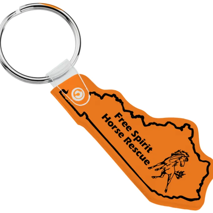 Kentucky Soft Keychain - Translucent
