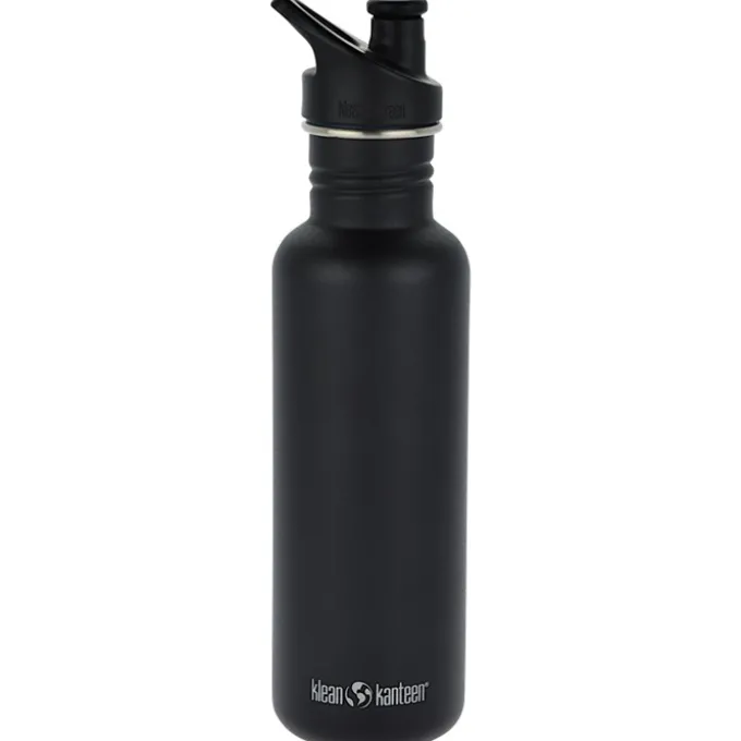 Klean Kanteen Classic Stainless Bottle with Sport Cap - 27 oz - 24 hr