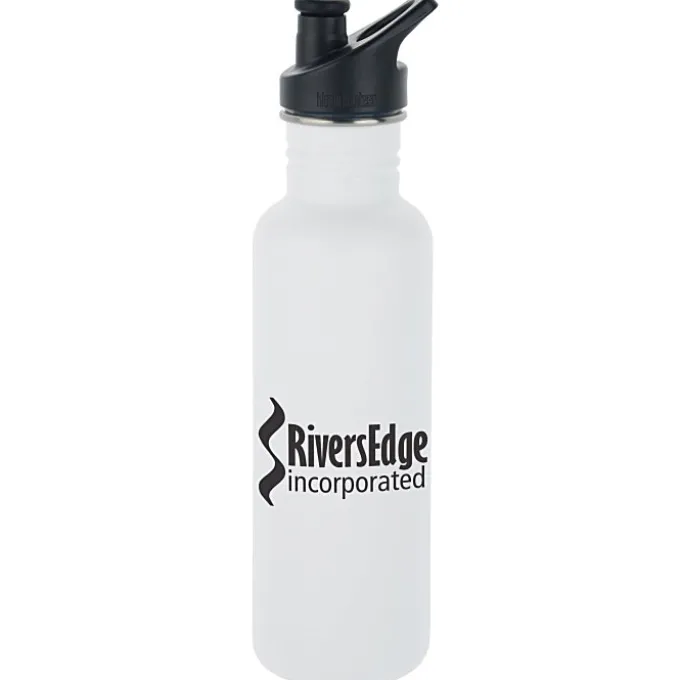 Klean Kanteen Classic Stainless Bottle with Sport Cap - 27 oz - 24 hr
