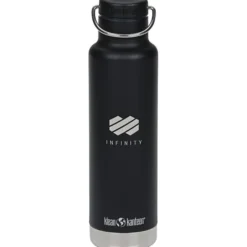 Klean Kanteen Classic Vacuum Bottle - 20 oz - Laser Engraved