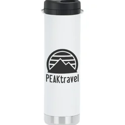 Klean Kanteen TKWide Vacuum Bottle with Straw Lid - 20 oz