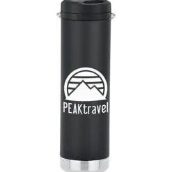 Klean Kanteen TKWide Vacuum Bottle with Straw Lid - 20 oz