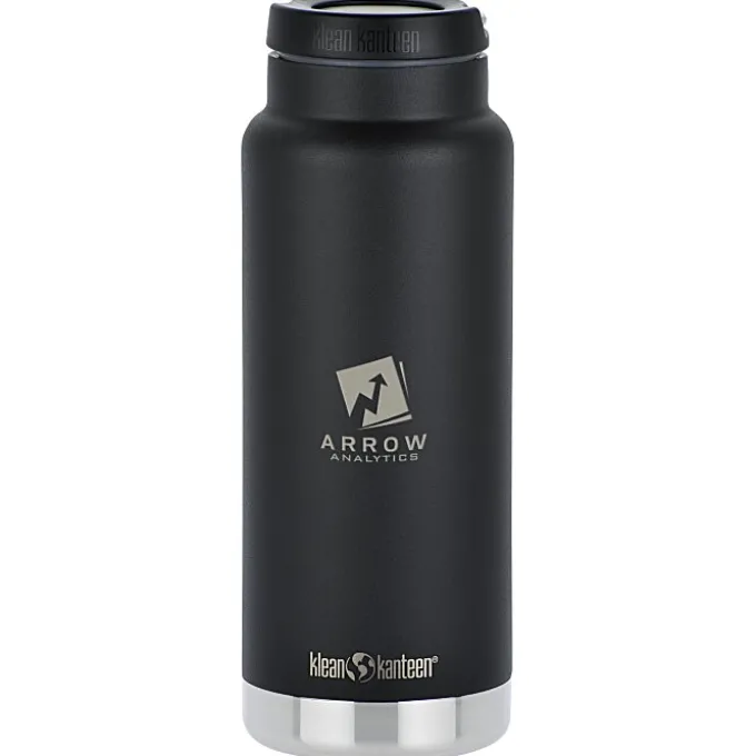 Klean Kanteen TKWide Vacuum Bottle - 32 oz. - Laser Engraved
