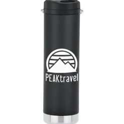 Klean Kanteen TKWide Vacuum Bottle with Straw Lid - 20 oz - 24 hr