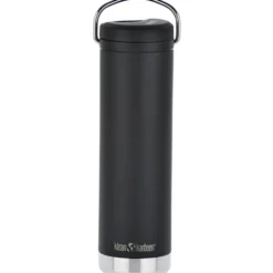 Klean Kanteen TKWide Vacuum Bottle with Straw Lid - 20 oz - 24 hr
