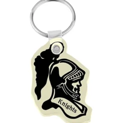Knight Head Soft Keychain - Opaque