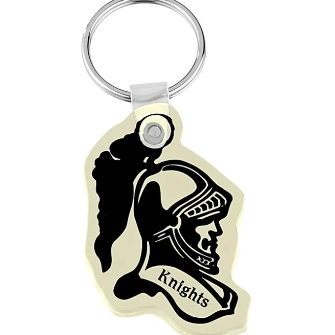 Knight Head Soft Keychain - Opaque