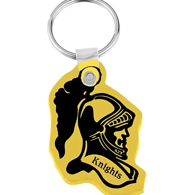 Knight Head Soft Keychain - Opaque