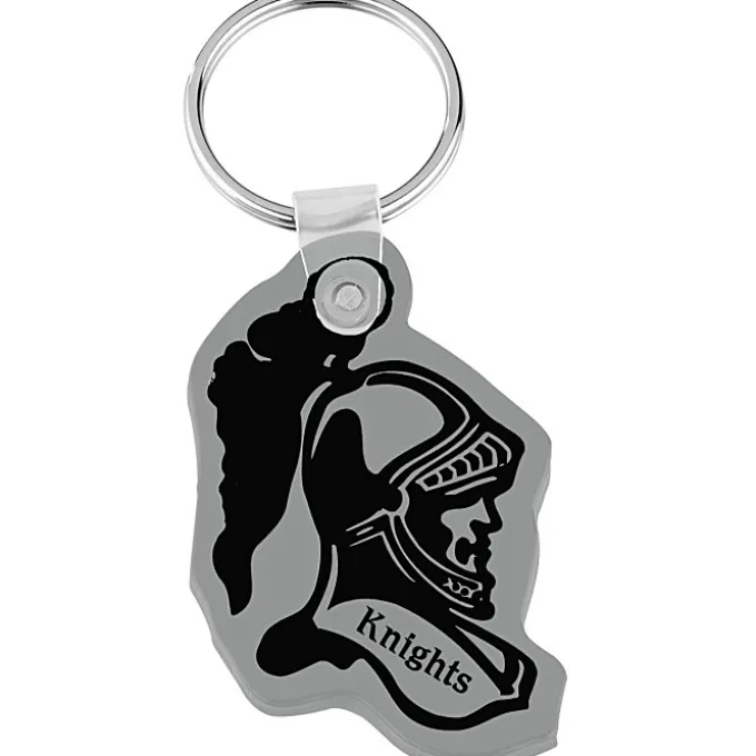 Knight Head Soft Keychain - Opaque
