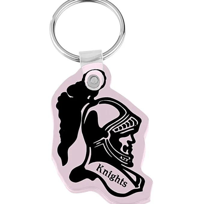 Knight Head Soft Keychain - Opaque