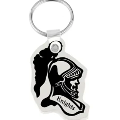 Knight Head Soft Keychain - Opaque