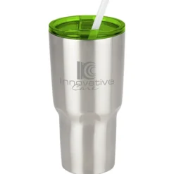Kong Vacuum Insulated Travel Tumbler - 26 oz. - Stainless Steel - Laser Engraved