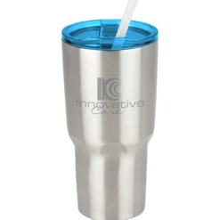 Kong Vacuum Insulated Travel Tumbler - 26 oz. - Stainless Steel - Laser Engraved