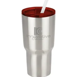 Kong Vacuum Insulated Travel Tumbler - 26 oz. - Stainless Steel - Laser Engraved