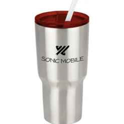 Kong Vacuum Insulated Travel Tumbler - 26 oz. - Stainless Steel - 24 hr