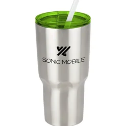 Kong Vacuum Insulated Travel Tumbler - 26 oz. - Stainless Steel - 24 hr