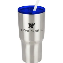 Kong Vacuum Insulated Travel Tumbler - 26 oz. - Stainless Steel - 24 hr