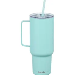 Koozie® Big Vacuum Mug with Straw - 40 oz - 24 hr