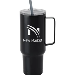 Koozie® Big Vacuum Mug with Straw - 40 oz - 24 hr