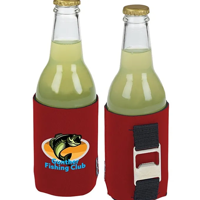 Koozie® Bottle Opener Beverage Cooler