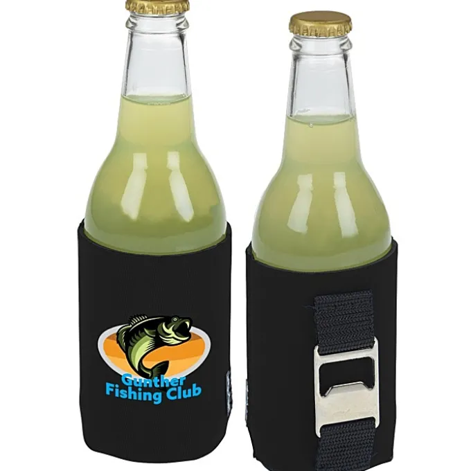 Koozie® Bottle Opener Beverage Cooler