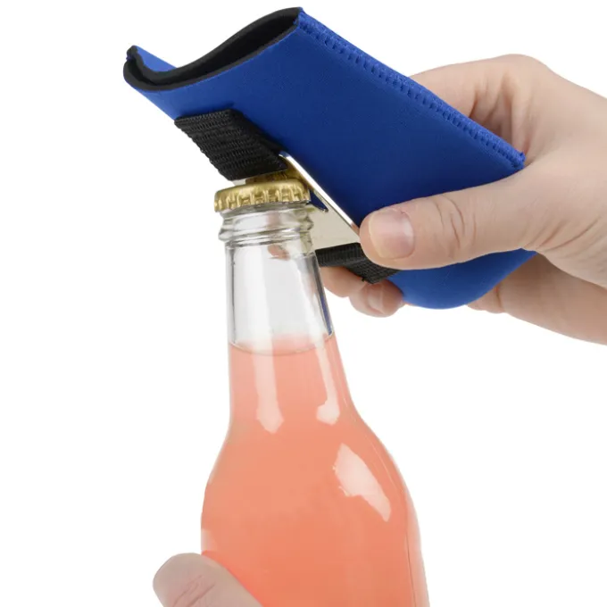 Koozie® Bottle Opener Beverage Cooler