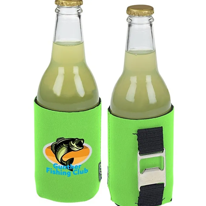 Koozie® Bottle Opener Beverage Cooler