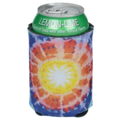 Koozie® Chill Collapsible Can Cooler - Tie-Dye Sun