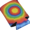 Koozie® Chill Collapsible Can Cooler - Tie-Dye Bullseye