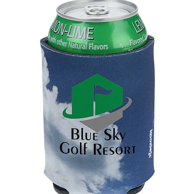 Koozie® Chill Collapsible Can Cooler - Clouds
