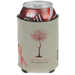 Koozie® Chill Collapsible Can Cooler - Pink Ribbon