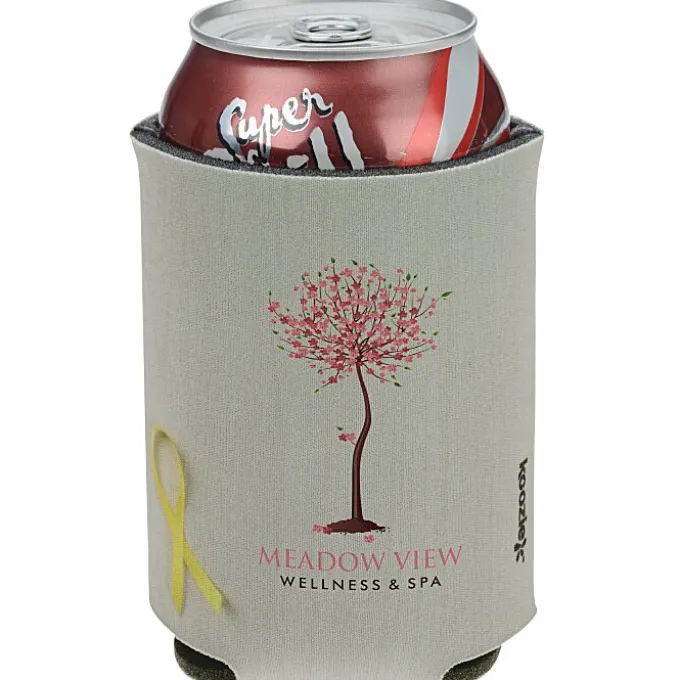 Koozie® Chill Collapsible Can Cooler - Yellow Ribbon