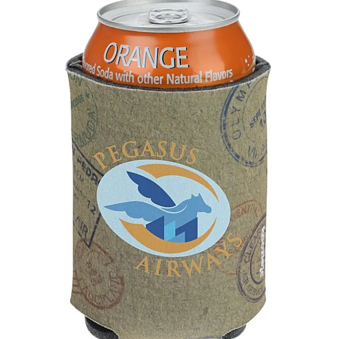 Koozie® Chill Collapsible Can Cooler - Postage Marks