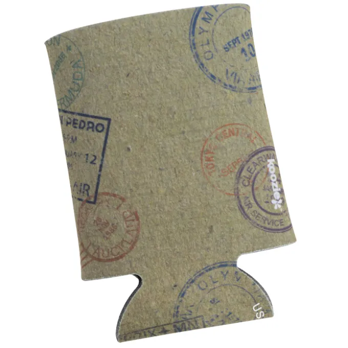 Koozie® Chill Collapsible Can Cooler - Postage Marks