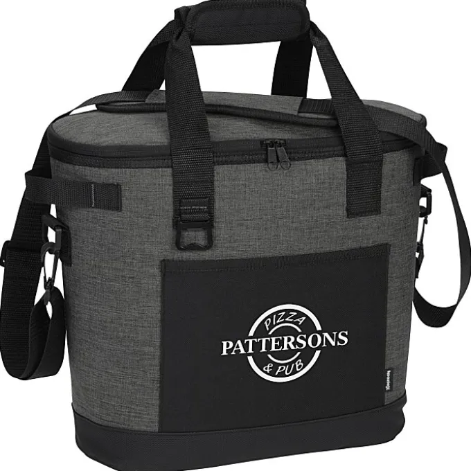 Koozie® Heathered 20-Can Tub Cooler Tote - 24 hr