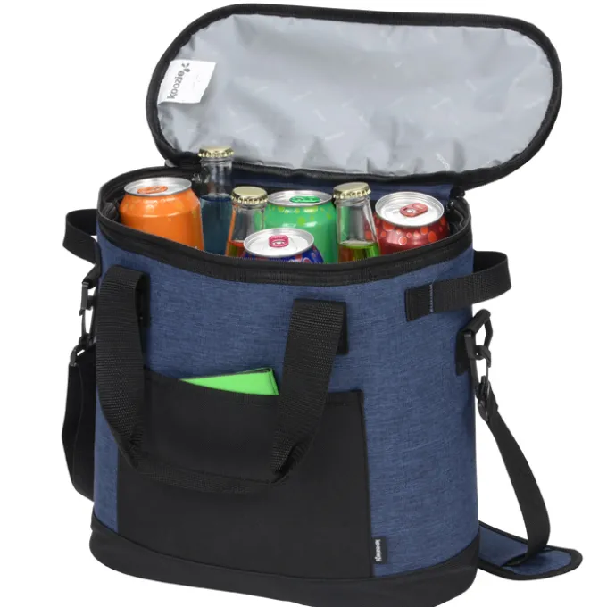 Koozie® Heathered 20-Can Tub Cooler Tote - Embroidered