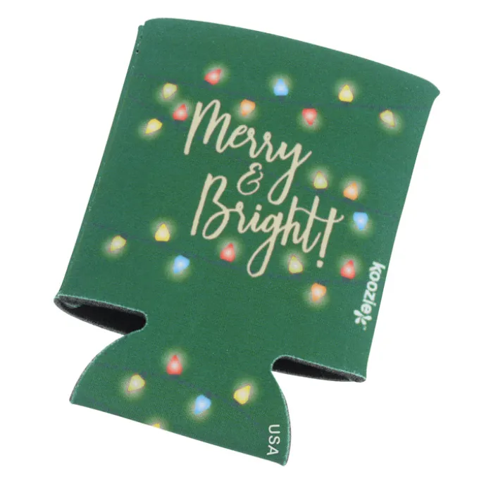 Koozie® Holiday Can Cooler - Merry & Bright