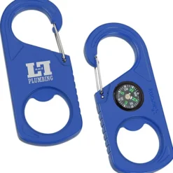 Koozie® 2-in-1 Carabiner Bottle Opener