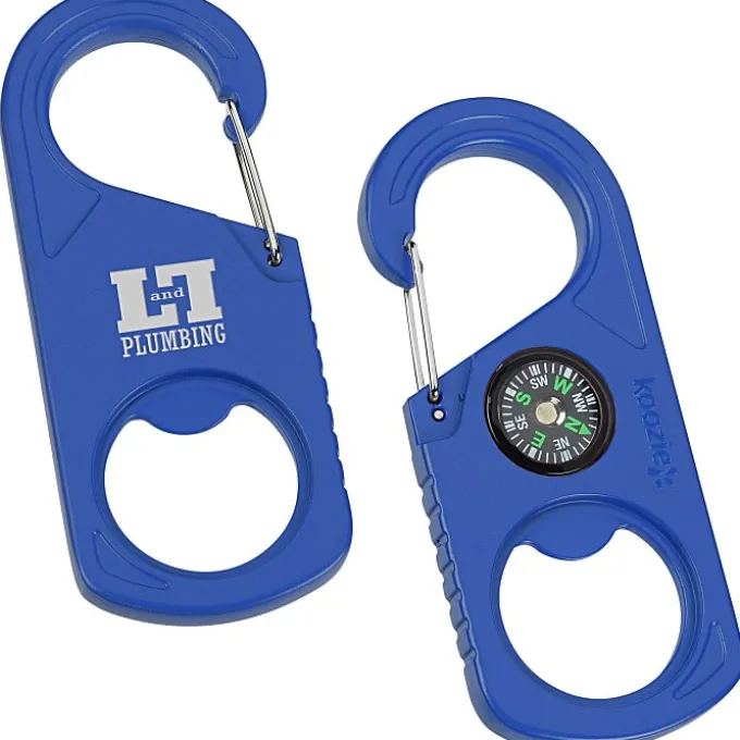 Koozie® 2-in-1 Carabiner Bottle Opener