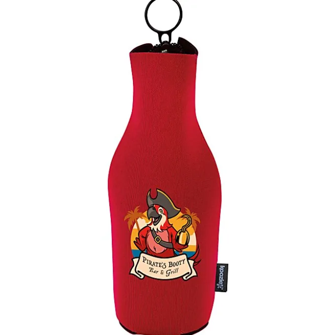 Koozie® Neoprene Zip-Up Bottle Cooler