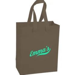 Kraft Eurotote with Woven Handle - 10 inches x 8 inches